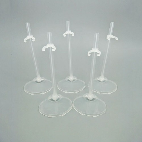 Juego de 10 soportes de exhibición transparentes para muñeca de 11,5" 1/6 accesorios juguete - Imagen 4 de 9