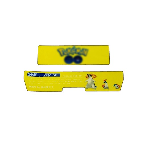 FunnyPlaying Game Boy Advance IPS Guscio Stampato UV Pokemon Cyndaquil - Foto 2 di 2