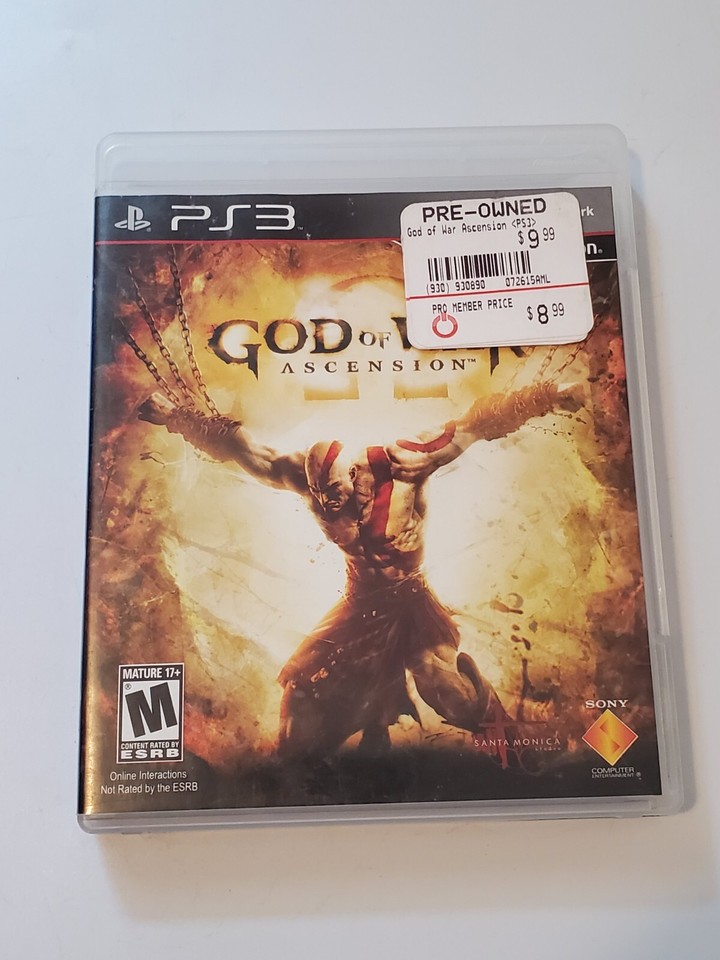 God of War Saga Collection & Ascension PS3 (Sony Playstation 3, PS3