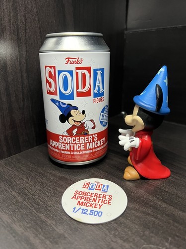 Sorcerers Apprentice Mickey Funko Vinyl Soda Fantasia Common 1 in 12500 - Bild 5 von 7