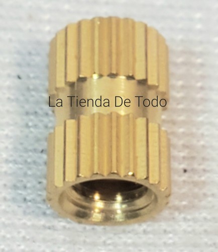 KNURLED THREADED INSERTS M5 X 10MM X 7.0 MM OD pack of 50 - Picture 5 of 8