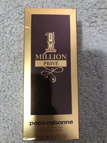 Authentic 1 million Prive 3.4oz~100mL Eau De Parfum Rare Discontinued