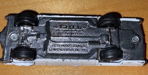 Vintage 1981 ERTL Dukes of Hazzard Boss Hoggs Cadillac Original Old Car FreeShip - Picture 7 of 7
