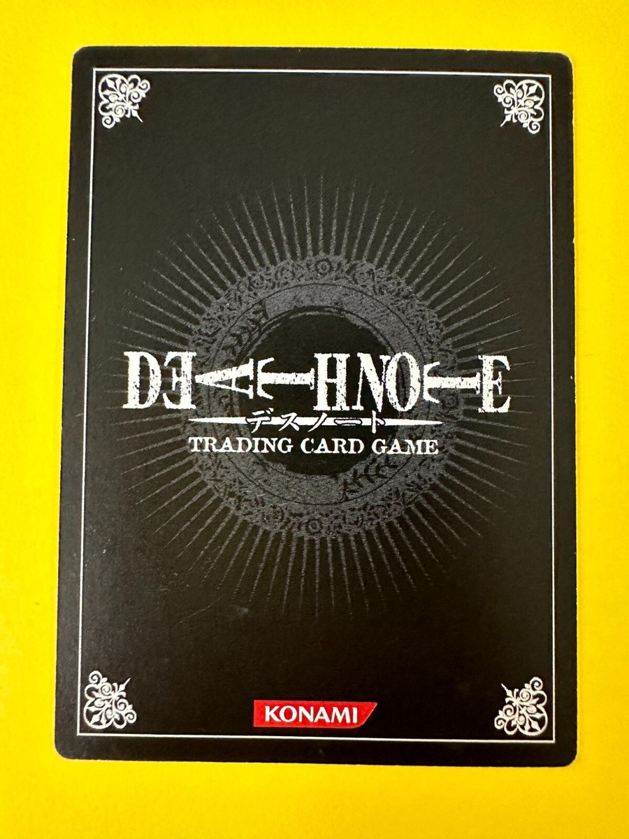 Shuichi Aizawa DN2-11 Death Note Trading Card Game Konami Japan | eBay