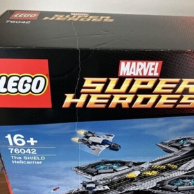 LEGO Marvel 76042 The SHIELD Helicarrier Super Herdes Boys Girls Kids toy USED