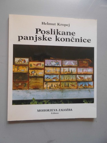 Poslikane panjske koncnice Gemalte Bienenstöcke Bienen