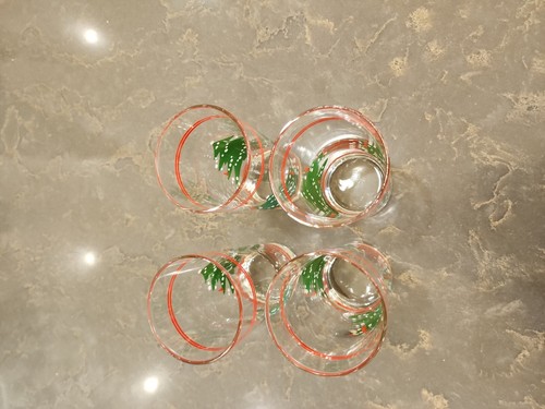 Waechtersbach CHRISTMAS TREE Set of 4 HIGHBALL 15oz. Coolers Tumblers - Picture 2 of 5