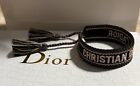 Christian Dior Woven Cotton J'Adior Friendship Bracelet Beet