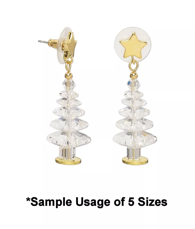 Mezcla de Cuentas, 20 Cristal Flor Margarita Verde Esmeralda de 5 Tamaños Graduados Foto 3 de 3