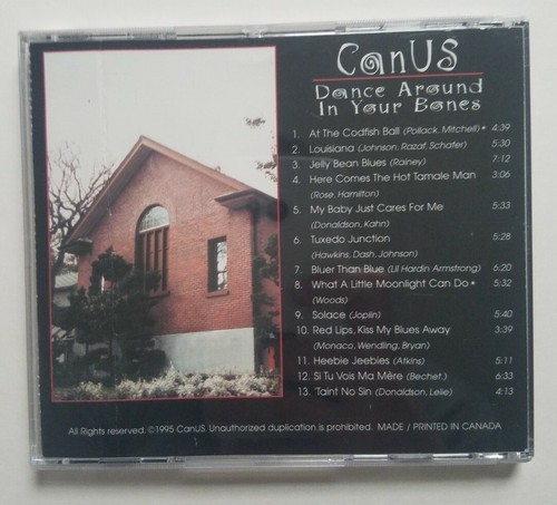CanUs - Dance Around In Your Bones CD, Tested, Works - Picture 2 of 3