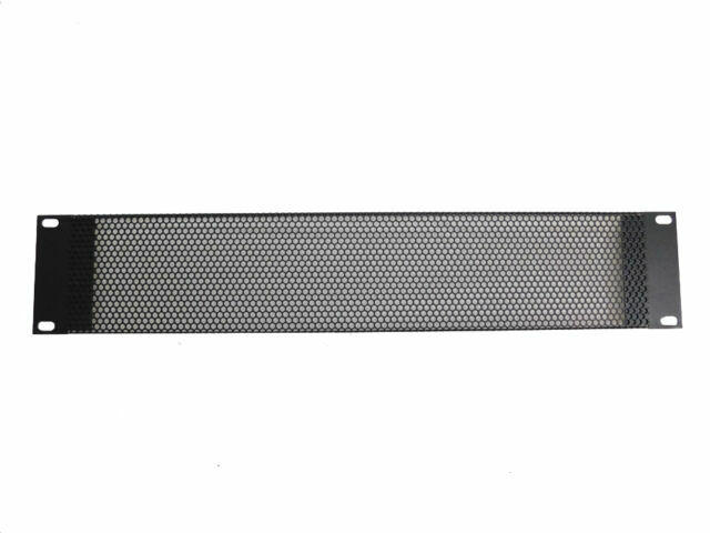 PROCRAFT Double Spaced 2u Vented Steel Rack Panel-flanged Vrp-2 for ...