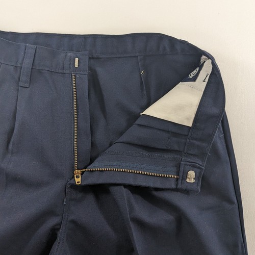 Dickies Girls School Uniform Pleated Blue Pants Size 18 Regular - 第 4/7 張圖片