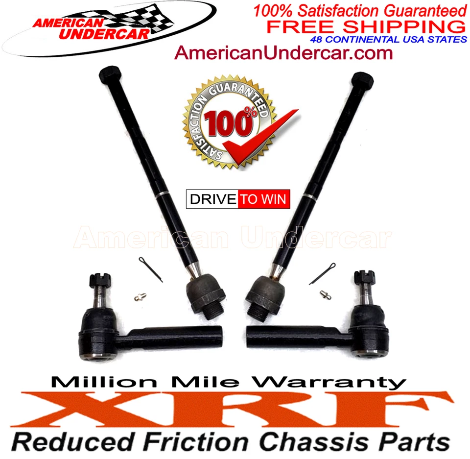 Kit de dirección de montaje de extremo de barra de amarre Cadillac Chevrolet GMC 2014-2018 XRF Foto 2 de 4