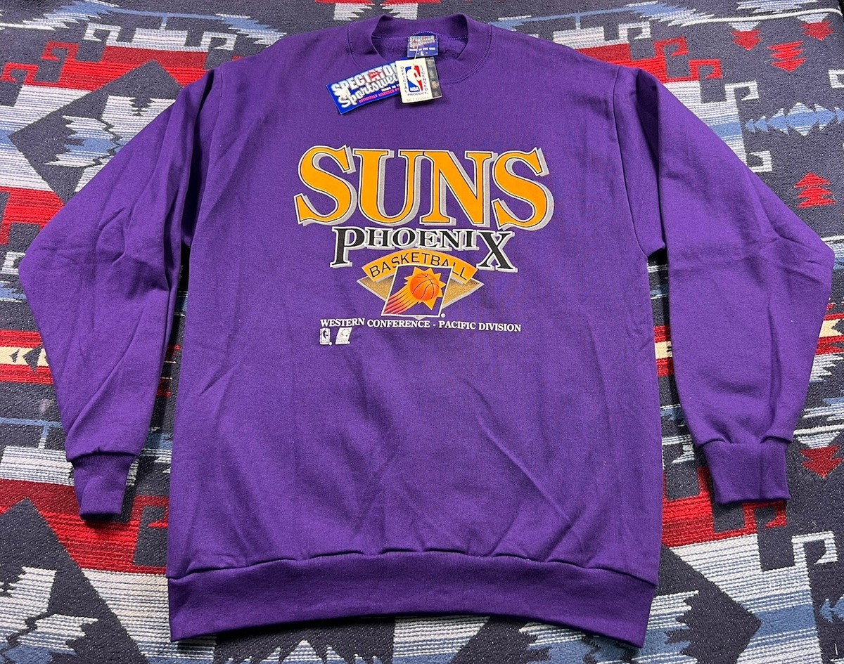 90s USA製　ヴィンテージ　NBA フェニックスサンズ　スウェット　SUNS NWT Vintage 90s Phoenix Suns Sweatshirt Mens L NBA USA Made