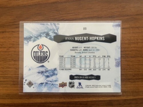 2023-24 Upper Deck Ice Hockey Base U Pick 1-100 - Picture 190 of 210