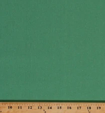 Freespirit Essentials Cotton Linen Blend Green Fabric Solid By the Yard D255.17