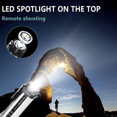 Led Work Light 2000lm Super Bright COB Cordless Light 35W Rechargeable Worklight - Picture 5 of 7