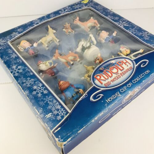 Rudolph The Red Nosed Reindeer 12 Holiday Clip On Collection Memory Lane - Picture 10 of 18