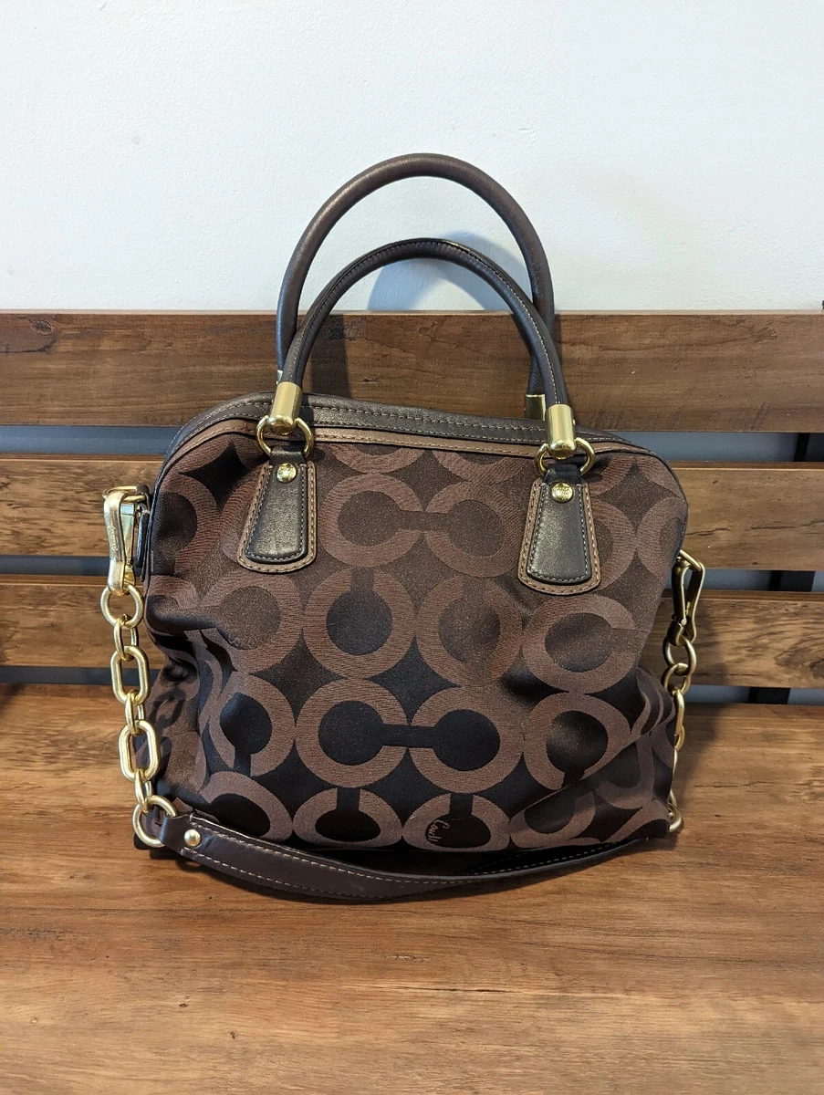 Signature brown coach purse Clearance