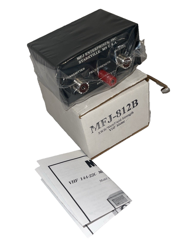MFJ Enterprises | MFJ-812B VHF SWR/Wattmeter | 144-220 MHz Power - Zdjęcie 5 z 5