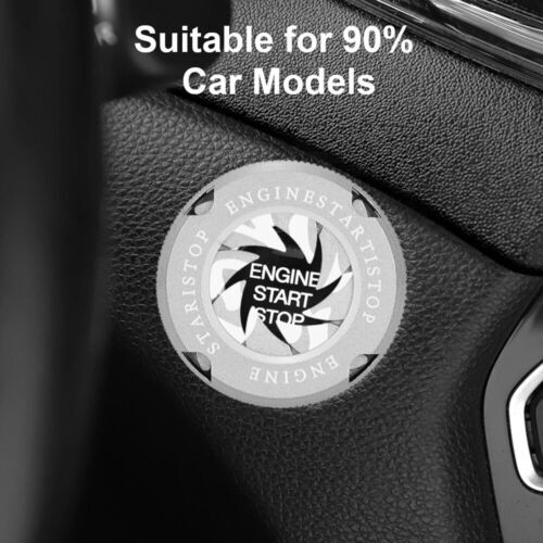 1x Car Accessory Engine Start Ignition Stop Button Protector Cover Universal - Bild 3 von 20