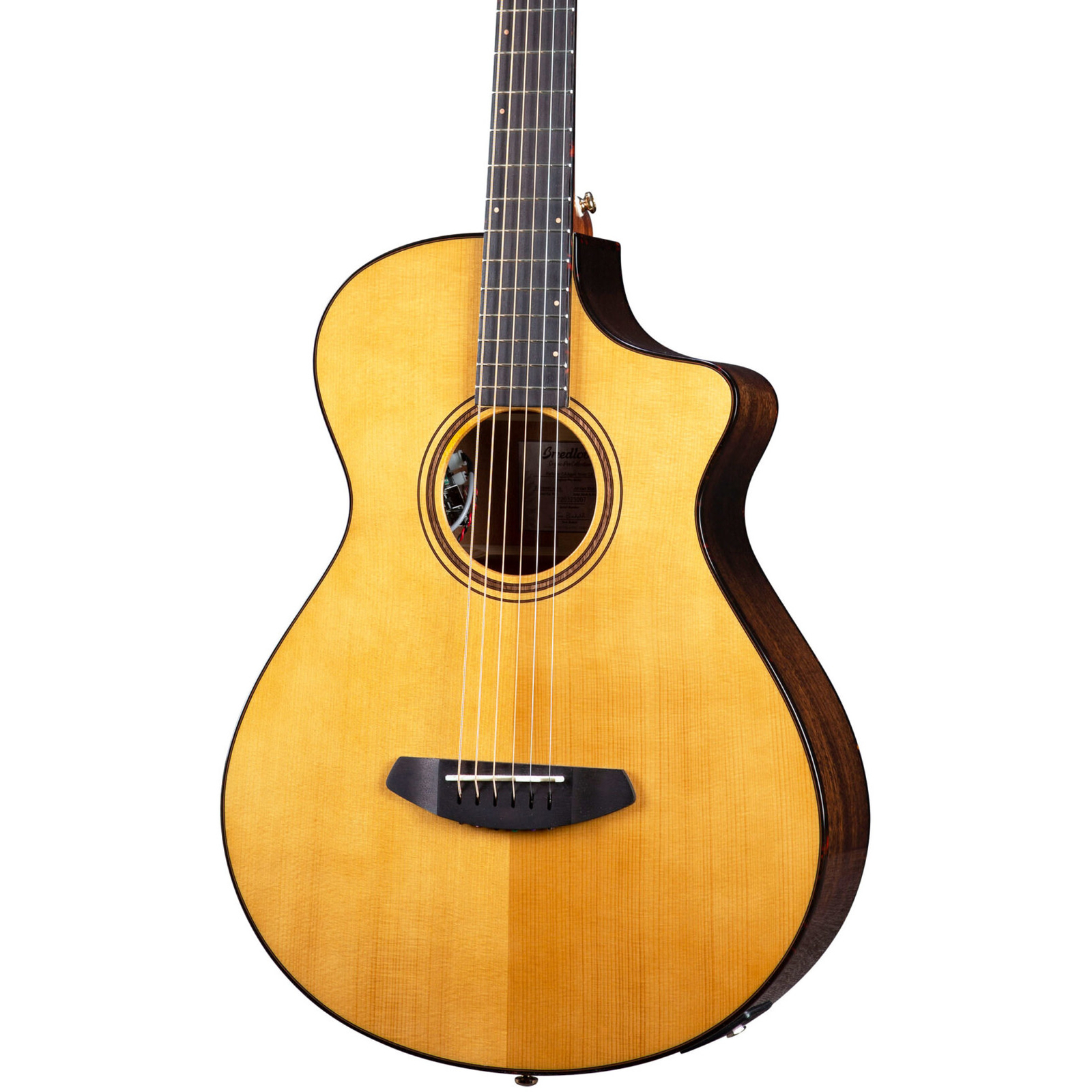 Акустическая гитара Breedlove Performer Pro Concertina CE Parlor, выдержанная в тонере из массива ели