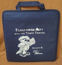 2 PARROTHEAD Tampa Yankees STADIUM SEAT CUSHIONS by St. Joseph's Hospital FCU