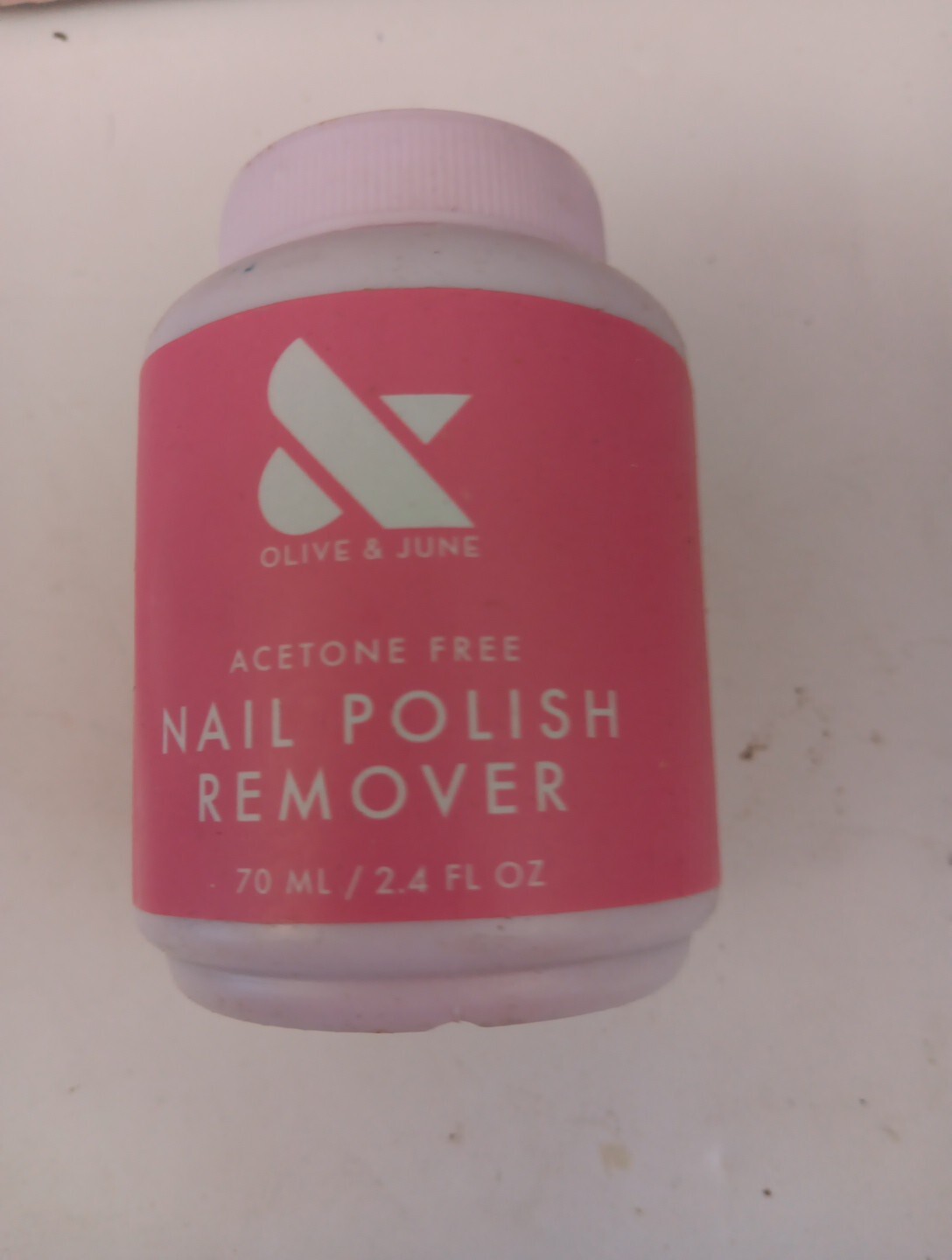 Olive & June Nail Polish Remover Pot with SpongeTop Lid, AcetoneFree