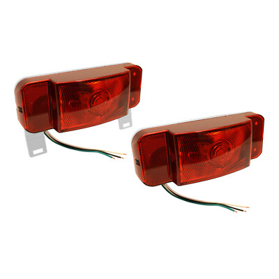 Optronics One L.E.D. Low Profile Combination RV Tail Lights (RVSTLW6061-KIT)