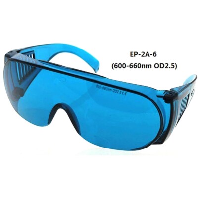 Laser Safety Glasses For Red 650nm/660nm - Protective Goggles, Anti-Laser Eyewear