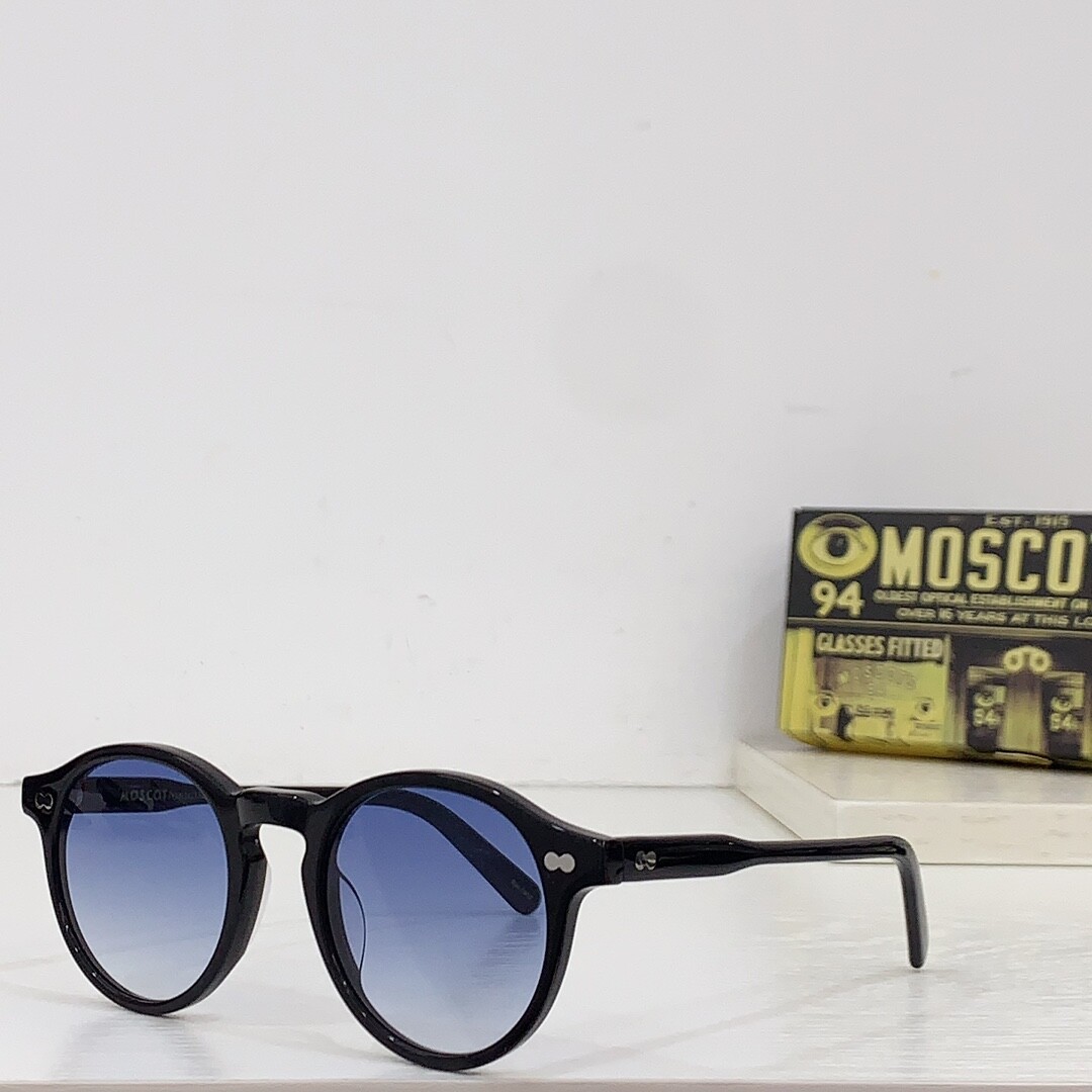 MOSCOT MILTZEN Retro Round Frame Sunglasses for Men and Women