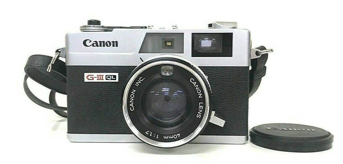 Exc+5 】Canon Canonet QL17 GIII 35mm Rangefinder Film Camera From