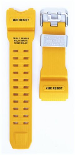 Casio G-Shock Mudmaster GWG-1000 Watch Band Strap Yellow 10627142 GWG-1000-1A9 - Picture 2 of 6