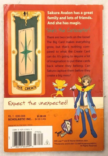 Cardcaptors 3: Sakura's Big Adventure (PB, 2001, Scholastic) Tracey West 1st OOP - Bild 2 von 10