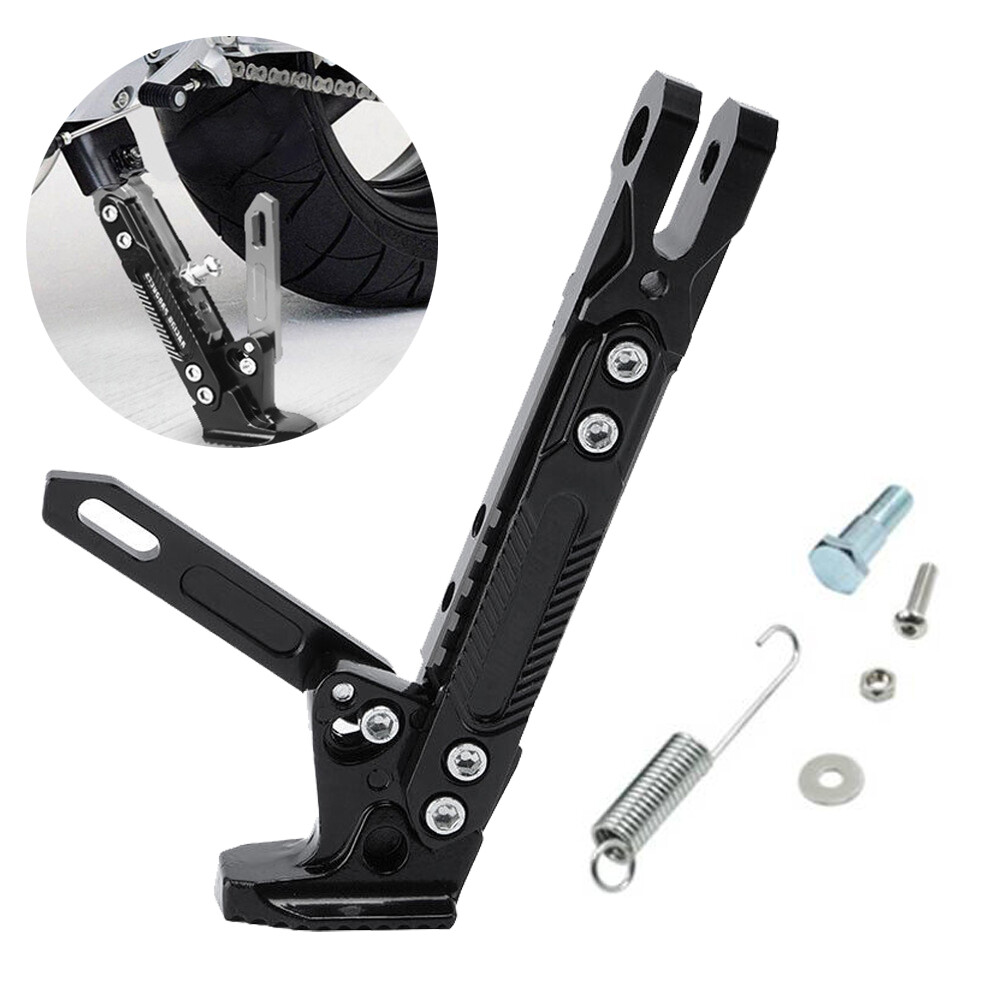 Universal Aluminum Alloy Adjustable Kickstand Foot Side Stand For