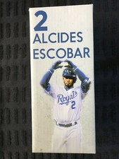 2015 World Series Champions Kansas City Royals Alcides Escobar Bobblehead 