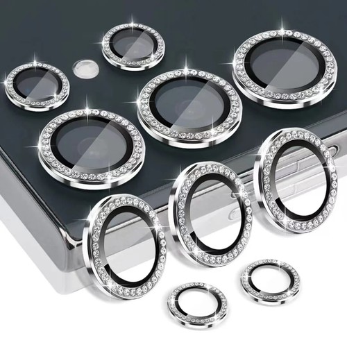 Bling Diamant Kamera Objektiv Metall Glas Ring Schutz Fr Samsung Galaxy S24 Ultra - Bild 13 von 18