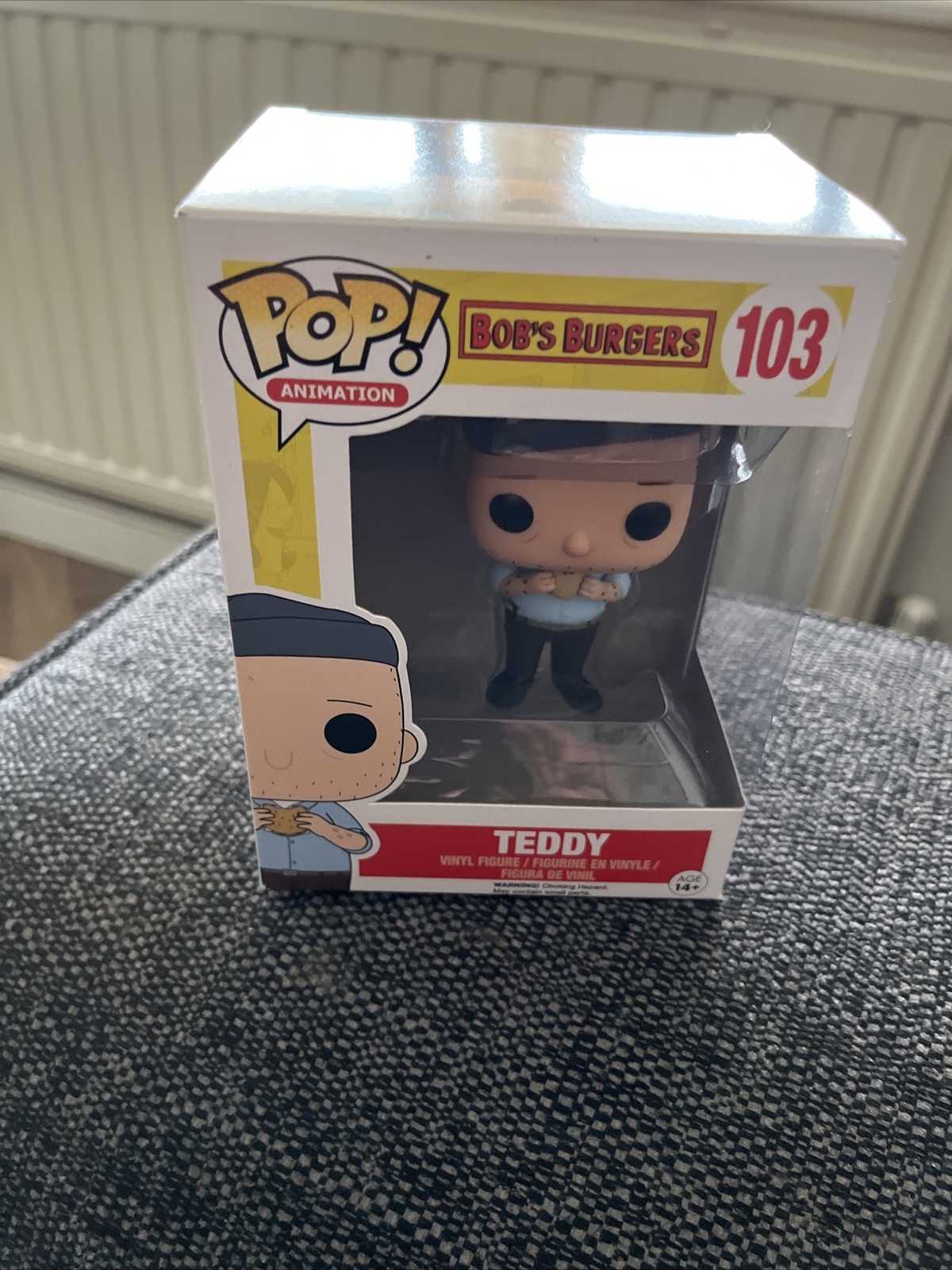 Figura De Vinilo Genuino Abovedada Funko Pop Teddy 103 Bob'S Burgers