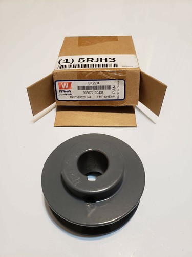 TB Wood's BK2534 BK25 3/4" Bohrung Standard Keilriemen Keilriemenscheibe - Bild 1 von 2