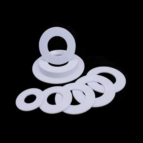 PTFE Flat Ring Washer Plastics Sealing Gaskets High Temp Thick 1mm 1.5mm 2mm 3mm - Picture 5 of 125