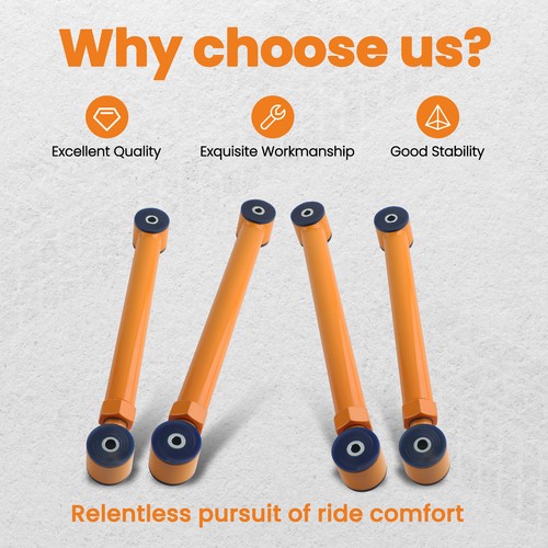 Brazos de control ajustables elevación de 0" a 6" para Dodge Ram 2500 3500 1994-2009 4x4 - Imagen 3 de 12