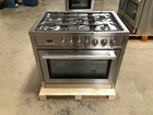 36 in. Gas Range, 5 Burners, Stainless Steel (Open Box, Cosmetic Imperfections)