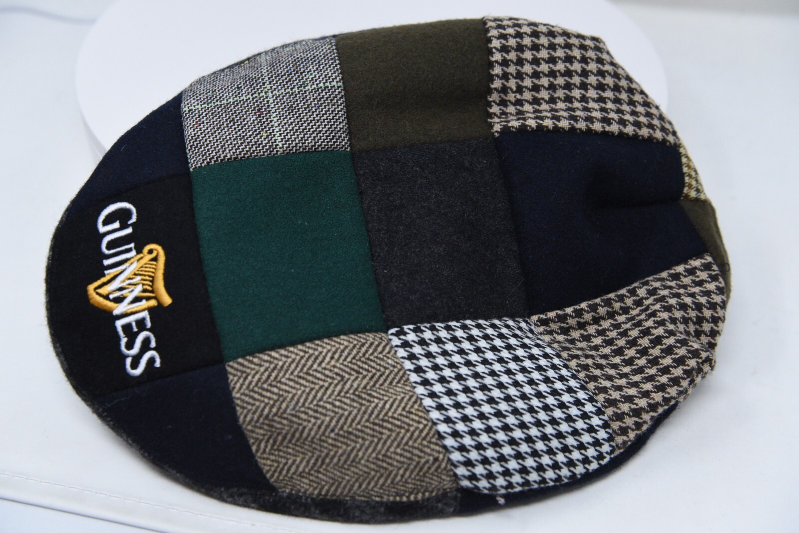 Guiness Beer Traditional Patchwork Flat Cap Golf … - image 4