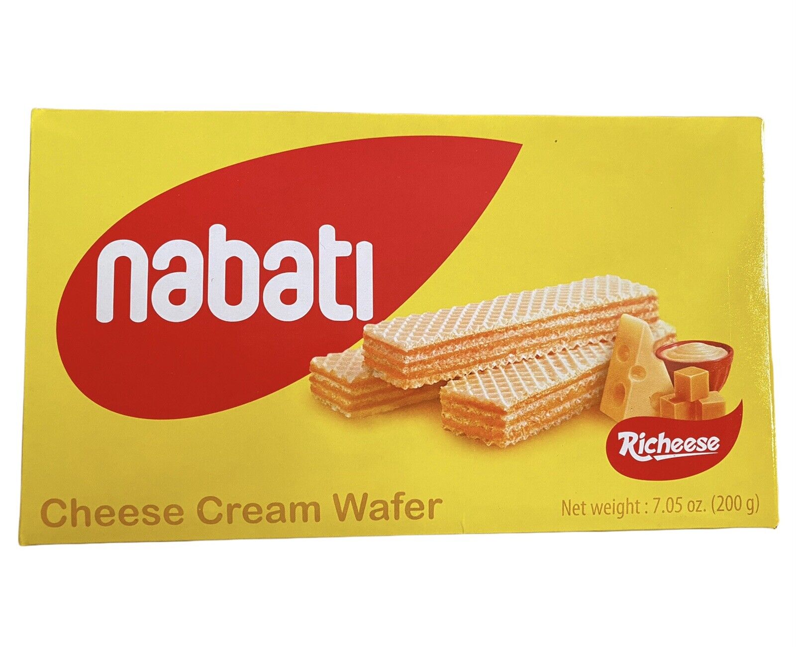 Cash special cheap price Nabati Cheese Cream Wafer 7.05oz Indonesia. Of Box. Product US