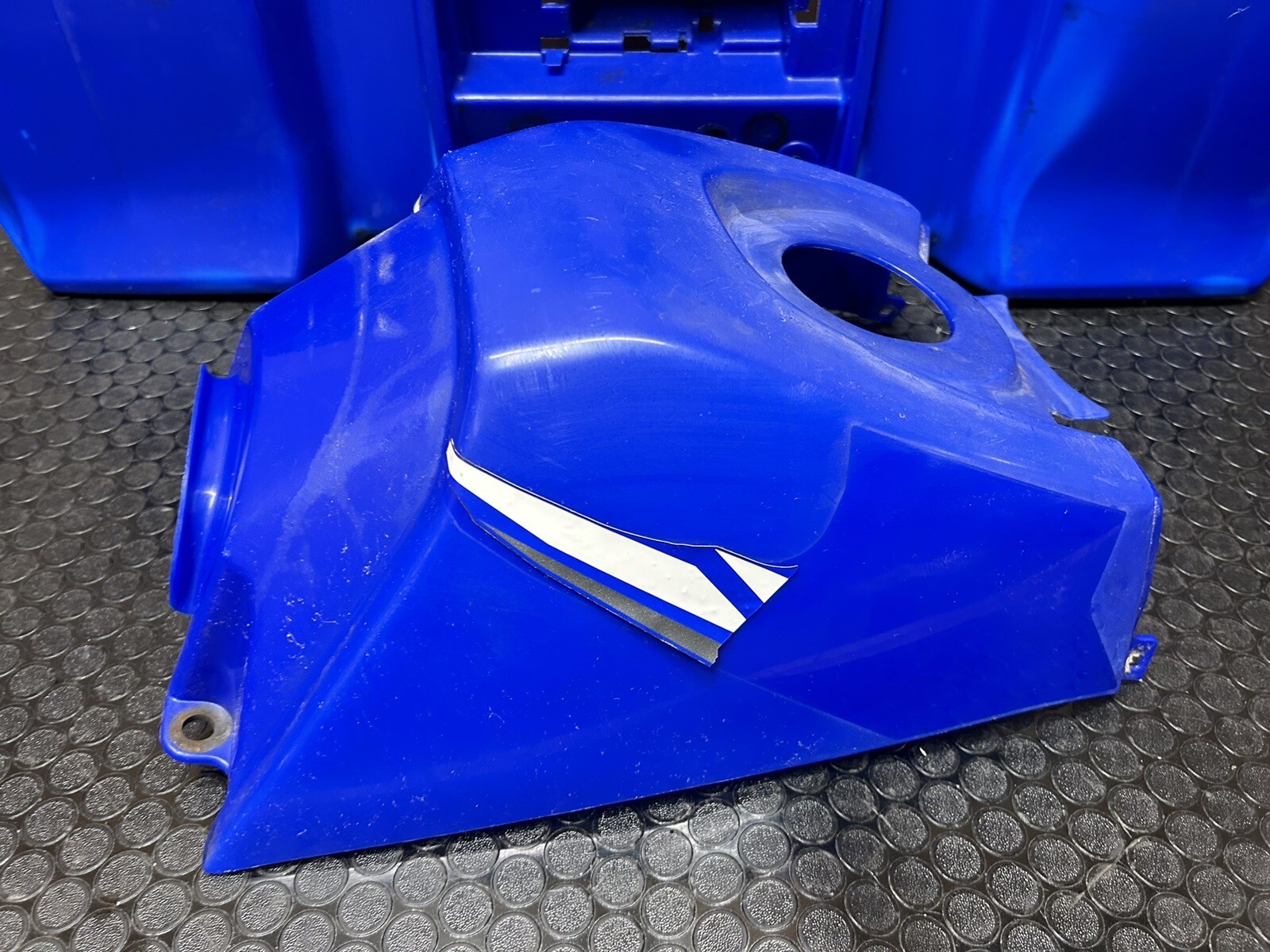 YAMAHA Blaster Plastics Fenders Front Back Fender Plastic BLUE 0306