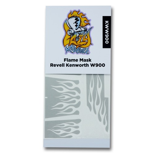 Flame Paint Masks for Revell 1/25 Kenworth W900 - Bild 1 von 6
