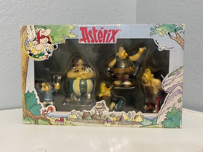 Asterix 5 Figurine Box Sets  France Figur'in Vintage New