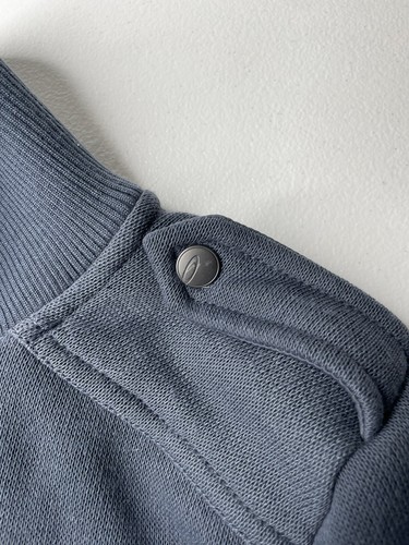 Oakley Mock Neck Jacke Medium Erwachsene grau mit durchgehendem Reißverschluss Taschen Druckknapp Schulter Damen - Bild 12 von 12