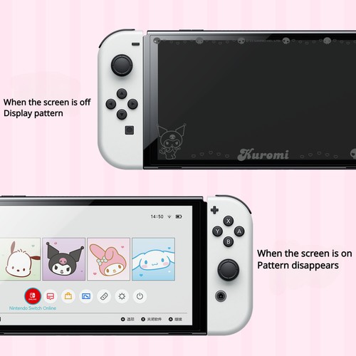 GeekShare X Sanrio Case for Nintendo Switch/OLED Screen Film Dust Cover MyMelody - Picture 19 of 51