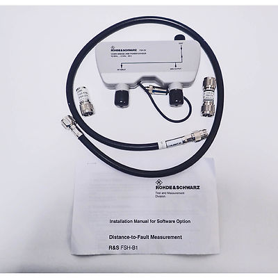 ROHDE & SCHWARZ FSH-Z2 VSWR BRIDGE & POWER DIVIDER 10 MHz - 3GHz w/ ACCESSORIES